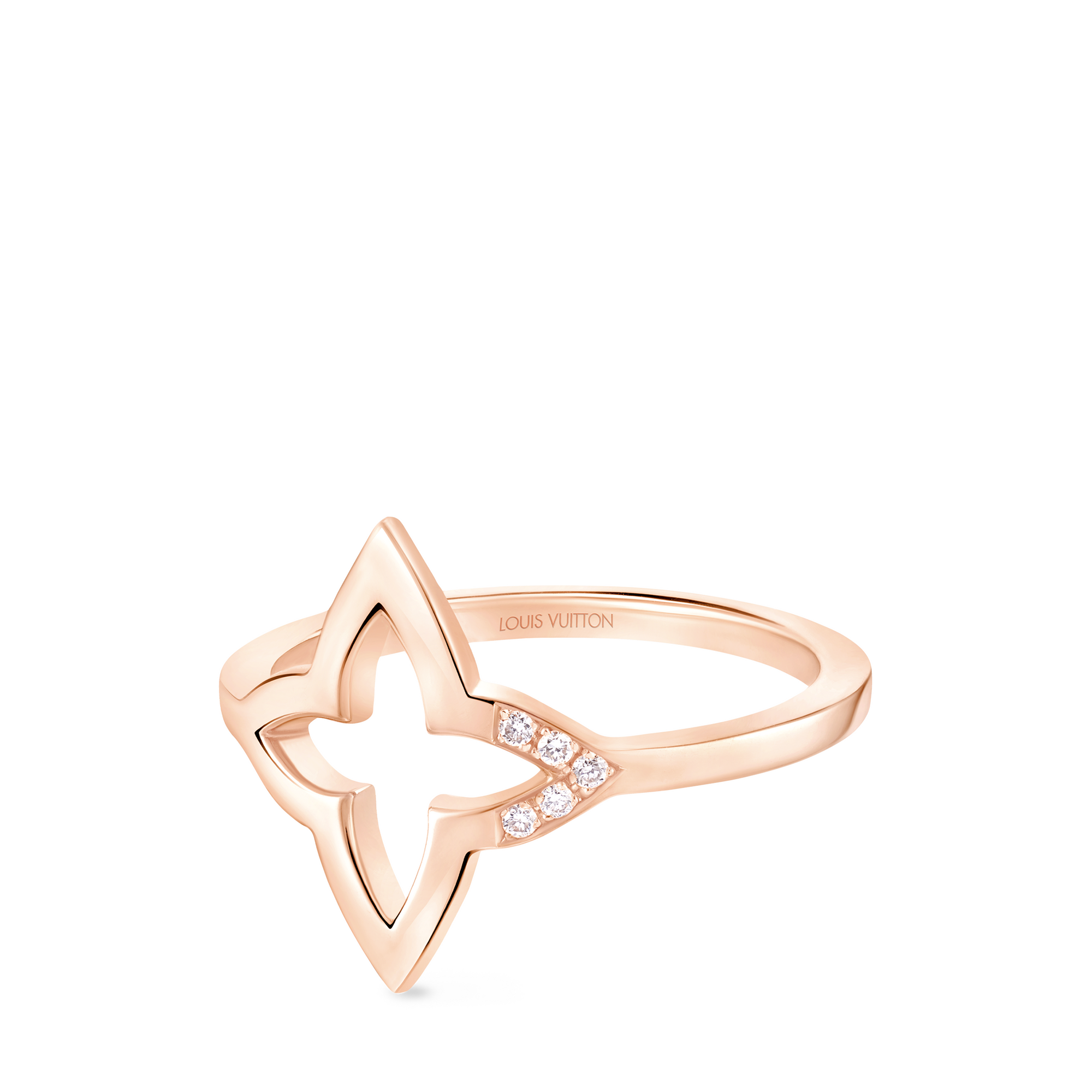 Ombre Blossom Ring, Pink Gold and Diamonds  in Jewellery's Categories Rings collections by Louis Vuitton (Product zoom)